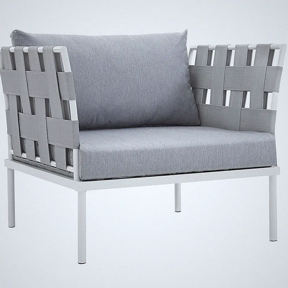 Harmony Outdoor Patio Aluminum Armchair