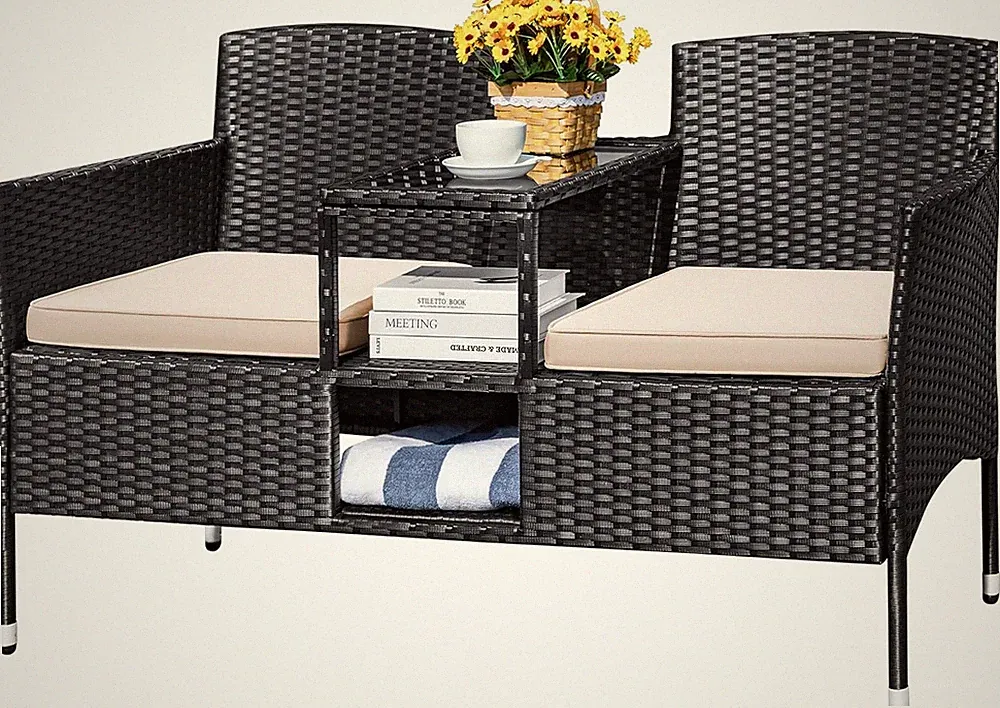 Aluminum Loveseat