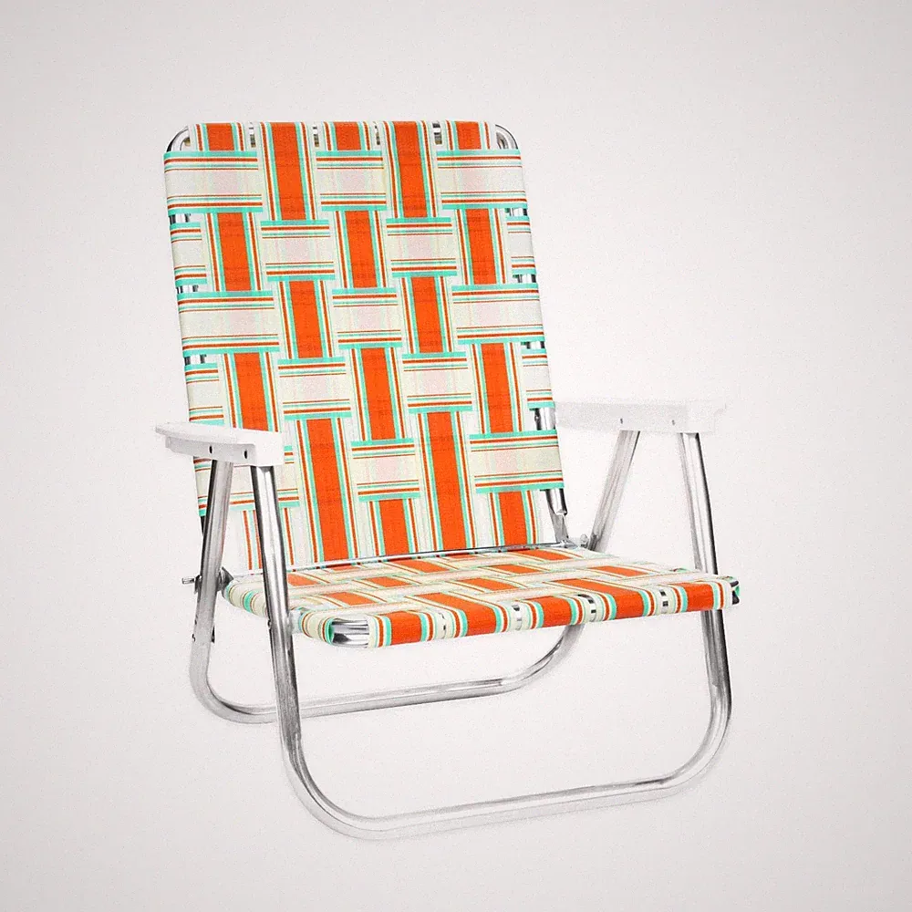 Surfside - Aluminum Webbed Beach Lawn Chair - Made In the USA
