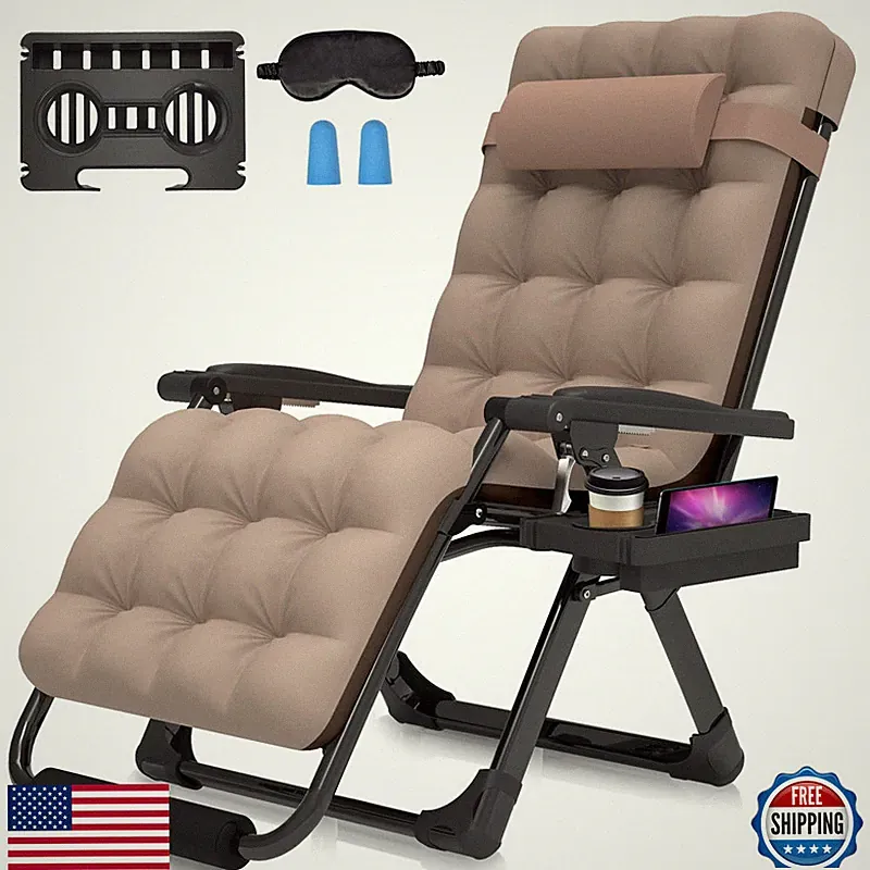 Suteck Oversized Zero Gravity Chair29In Xl Lounge Chair W/Removable