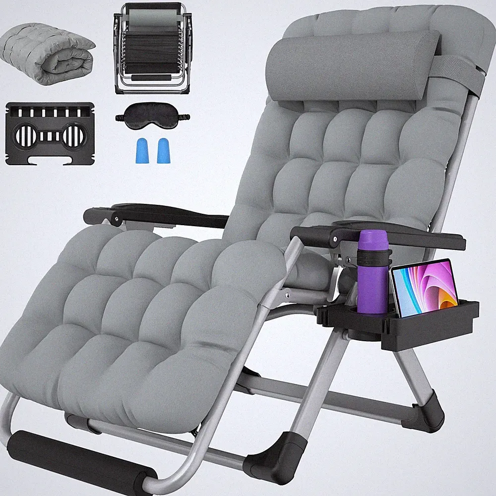Suteck XXL 33 Inch Zero Gravity Chair - 500lbs Capacity Recliner